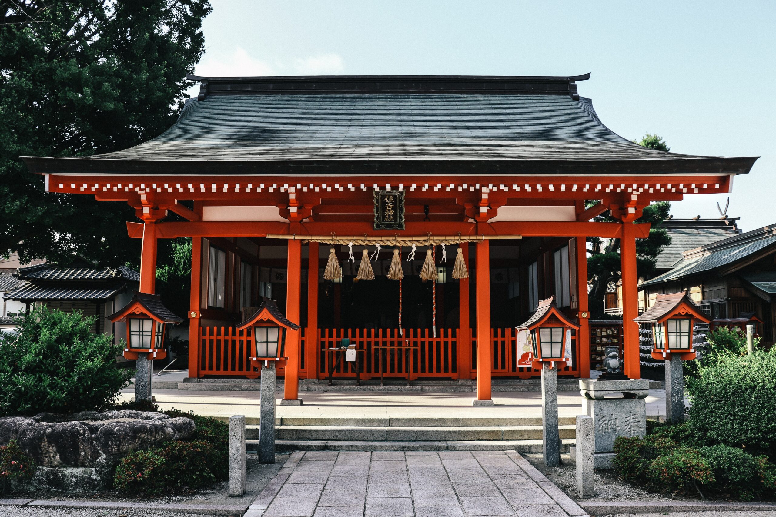 神社のフリー画像
